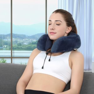 Naipo's own travel pillow with memory foam