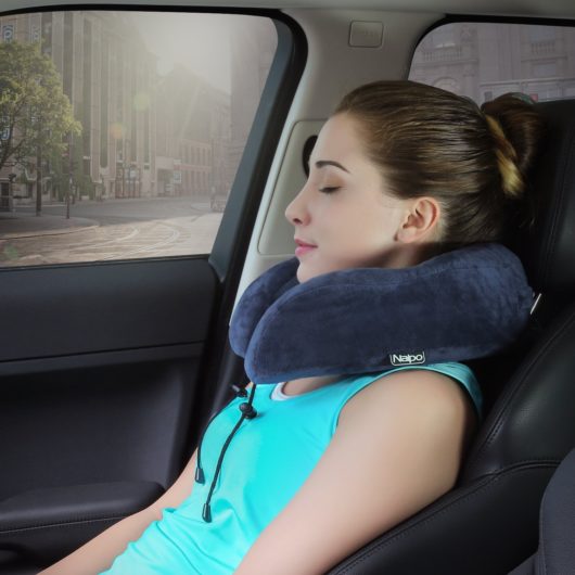 Girl Sleep Travel Neck Pillow