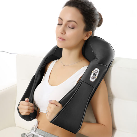 A massager like this can help relax you within a few minutes.