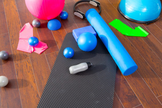 Cover Foam Roller Gym Balls Water Bottle Yoga Mat