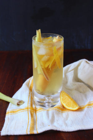 This iced tea recipe has a little bubble in it. 
