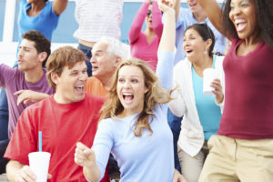 celebration cheering crowd explore sports