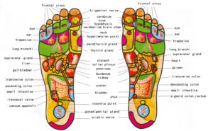 Foot Chinese Medicine Chart