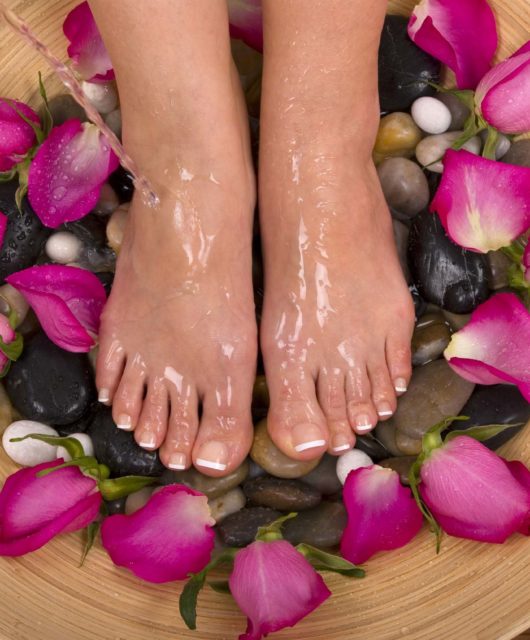 Foot Massage Healing and Therapy
