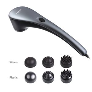 percussion massager finger pinching grasping