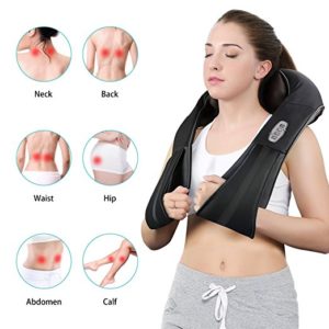 wireless, portable, shoulder massager shiatsu