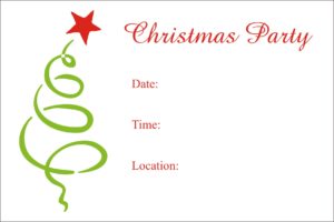 christmas invite