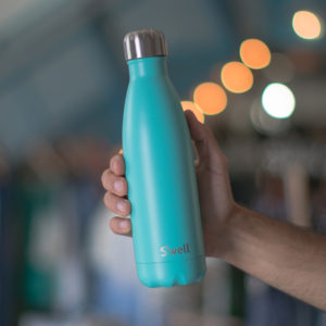 steel water bottle