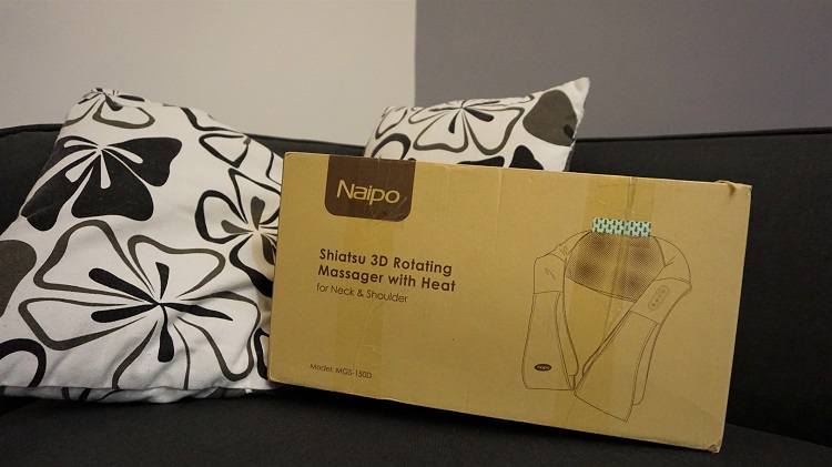 naipo shoulder neck massager box