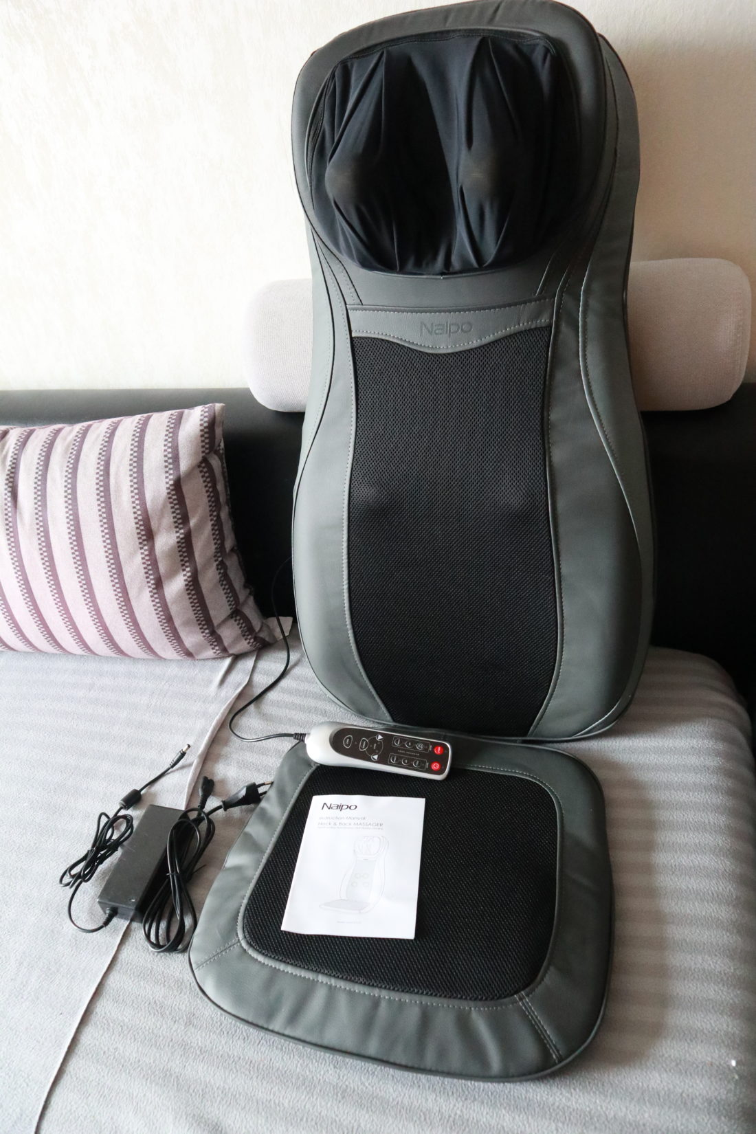 Naipo Chair Massager, Back Massager, Neck Massager, Shiatsu, 